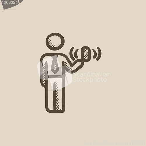 Image of Mobility sketch icon.
