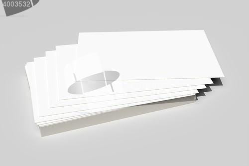 Image of a batch of business cards