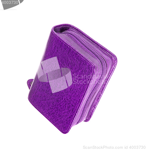 Image of Used violet pencil holder case