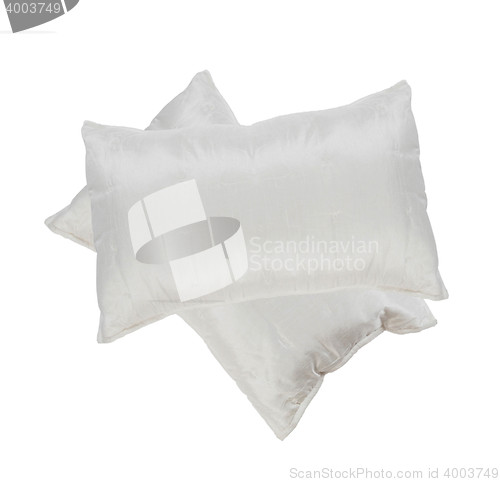 Image of White pillows