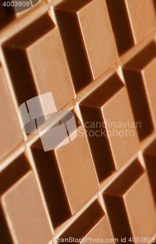 Image of texture of chocolate bar