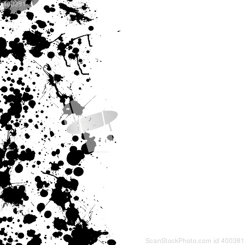 Image of ink splat border