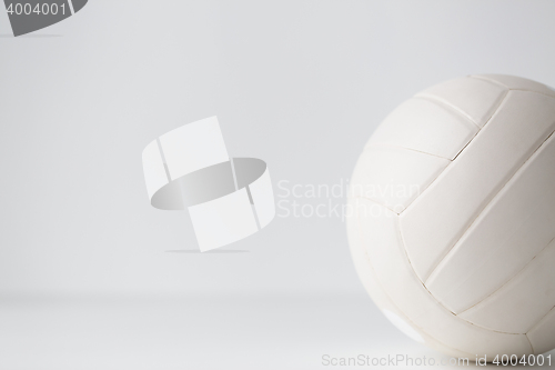 Image of close up of volleyball ball