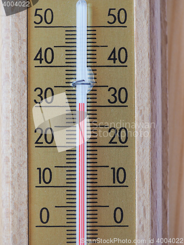 Image of Thermometer for air temperature measurement