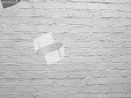 Image of White brick wall background