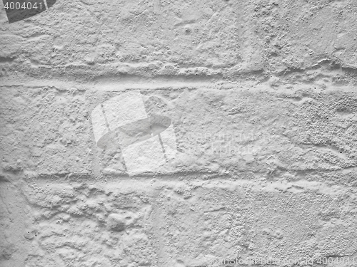 Image of White brick wall background