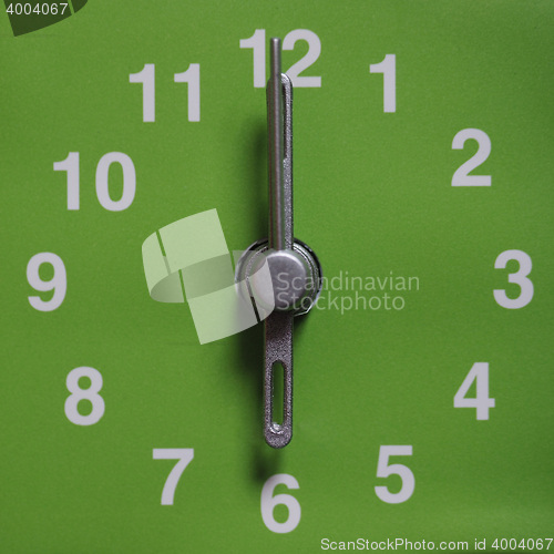 Image of 6 o clock