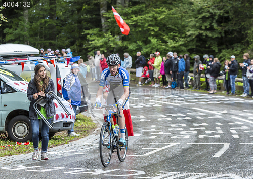 Image of The Cyclist Zakkari Dempster - Tour de France 2014