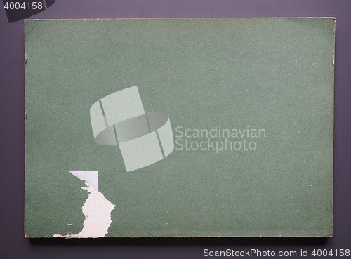 Image of Green paper texture background