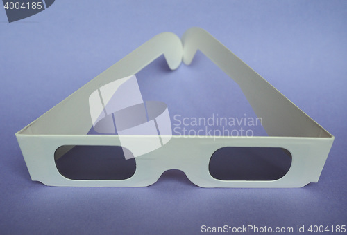 Image of Disposable 3D glasses for movies