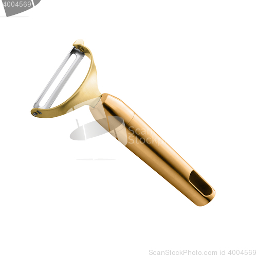 Image of Kitchen hand peeler isolated