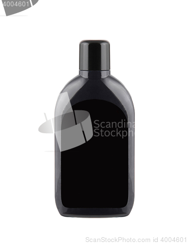 Image of Cosmetic black bottle