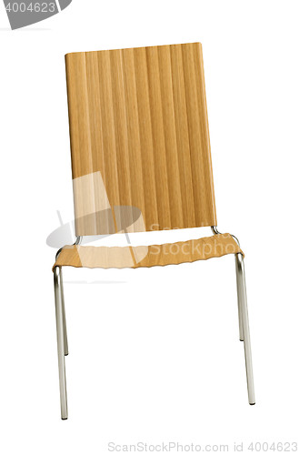 Image of Wooden chair isolated