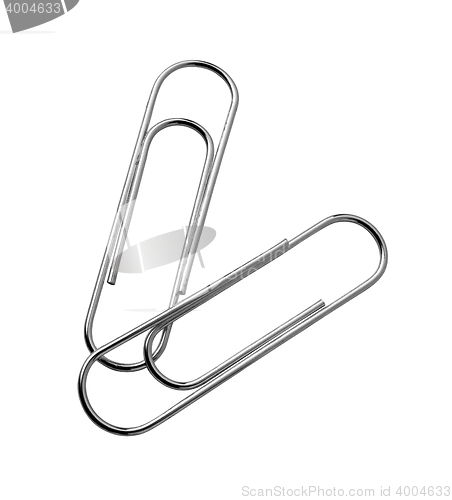 Image of Paper Clips with Path