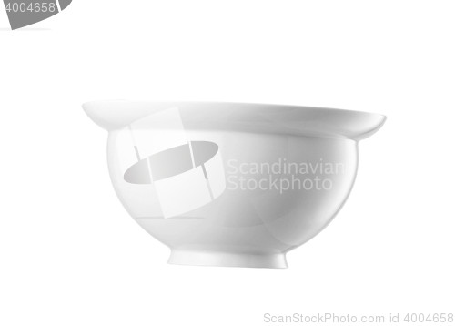 Image of White bowl isolated