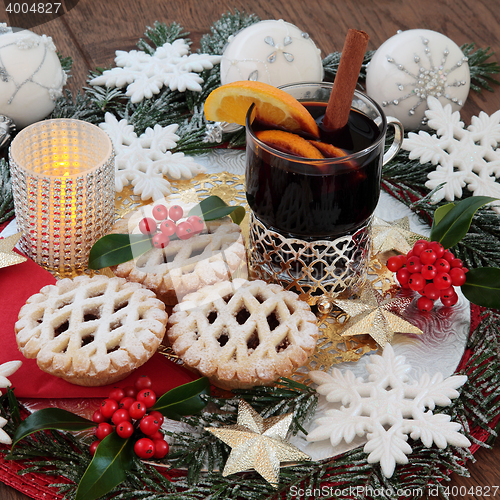 Image of Christmas Party Food and Drink