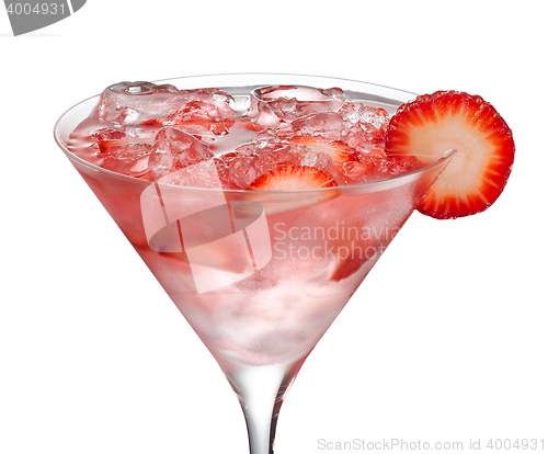 Image of glass of iced cocktail