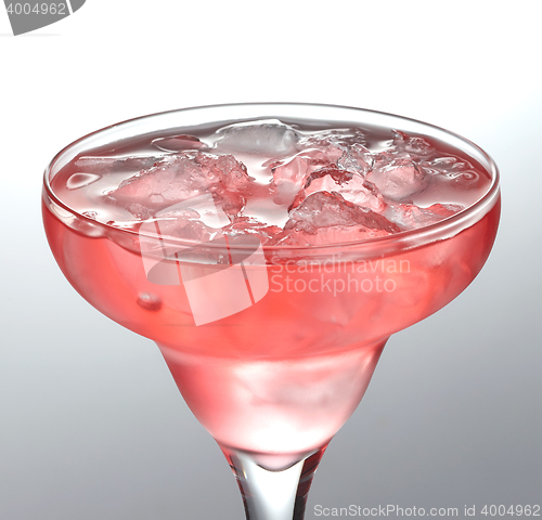 Image of glass of iced cocktail