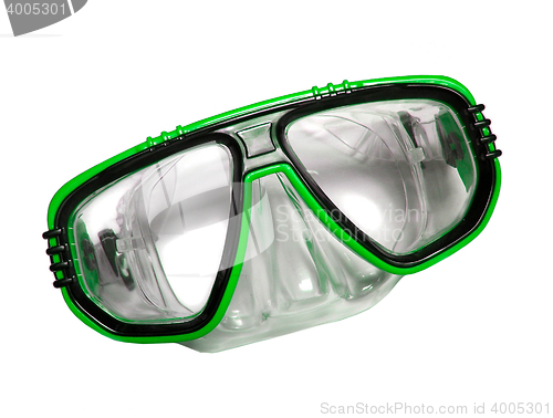 Image of Snorkel and Mask for Diving isolated