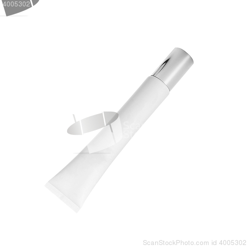 Image of Standing Blank White Tube