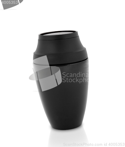 Image of black Steel thermos