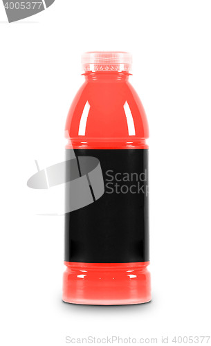 Image of Juice bottle on a white background