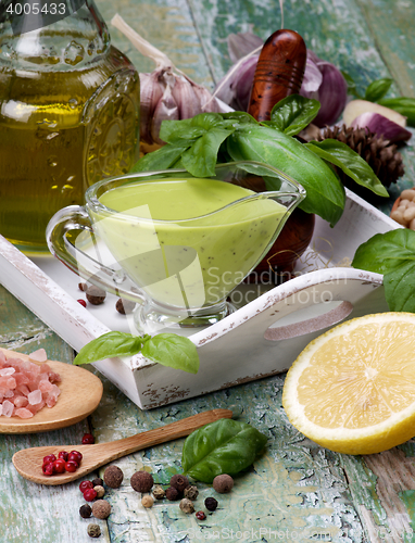 Image of Fresh Pesto Sauce