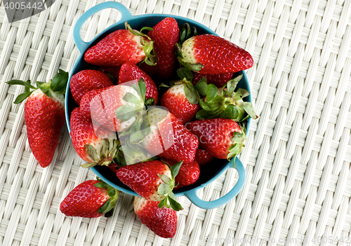 Image of Big Ripe Strawberries