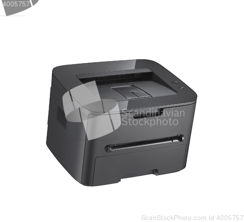 Image of Laser printer on the white background