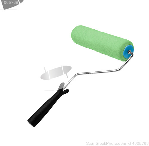 Image of Green paint roller