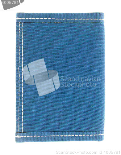 Image of Blue fabrik wallet