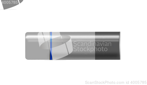 Image of Cosmetic container. Shaving Foam isolated on white