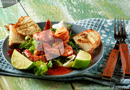 Image of Shrimps and Greens Snack