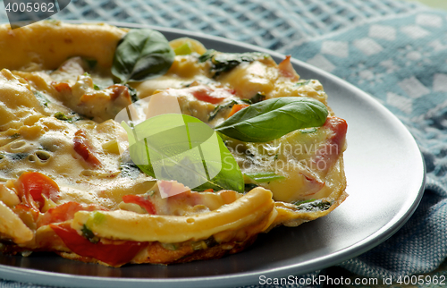 Image of Fluffy Omelet with Vegetables