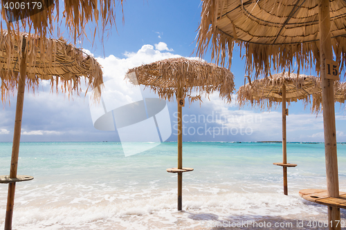 Image of Elafonissi beach on Crete island, Greece.