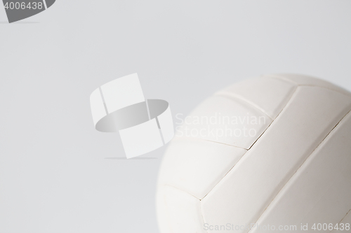 Image of close up of volleyball ball