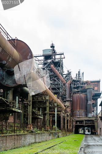 Image of Old industry buildings at the Landschaftspark Duisburg