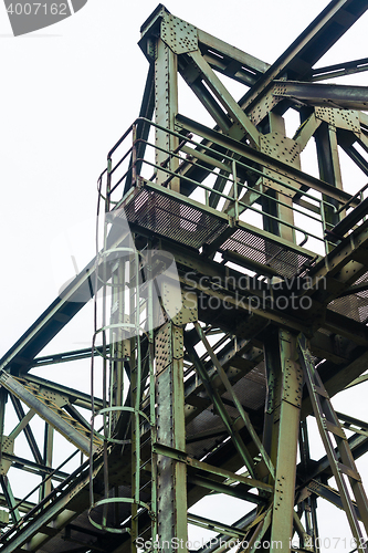 Image of Details of old industry buildings at the Landschaftspark Duisburg