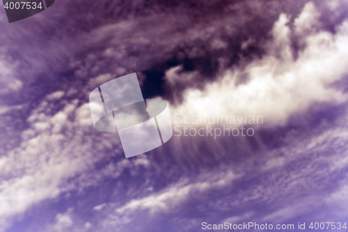 Image of sky with clouds