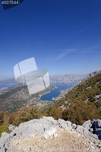 Image of sea bay, Montenegro