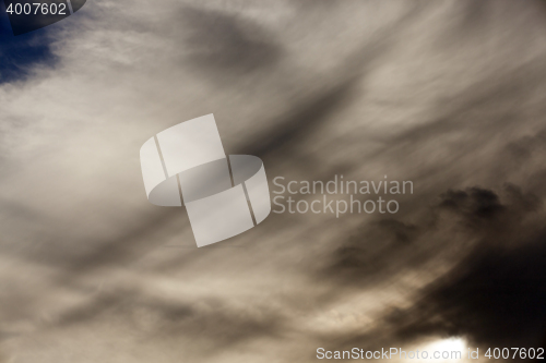 Image of sky with clouds