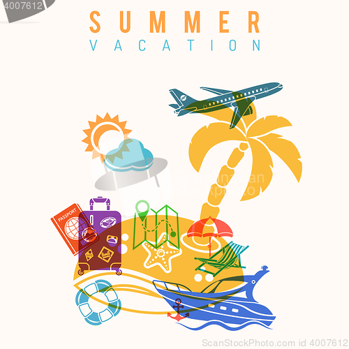 Image of Summer Vacation Concept