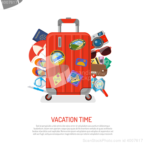 Image of Vacation and Summer Concept