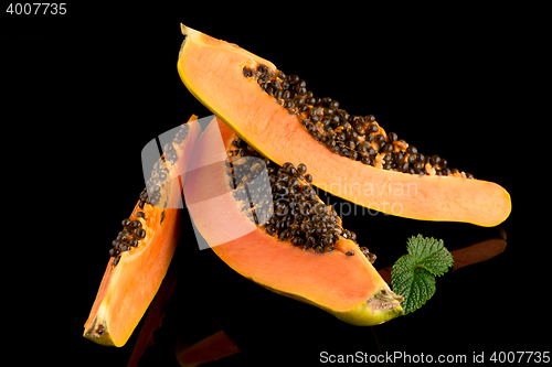 Image of Fresh and tasty papaya