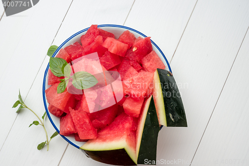 Image of Fresh watermelon slices