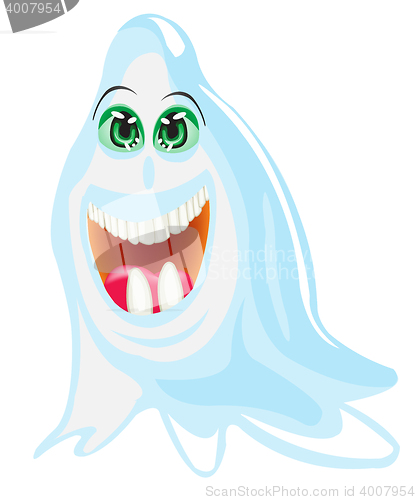 Image of Ghost on white background