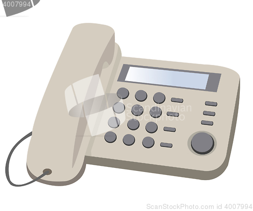 Image of Home button telephone