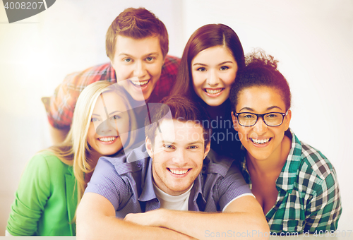 Image of group of students at school