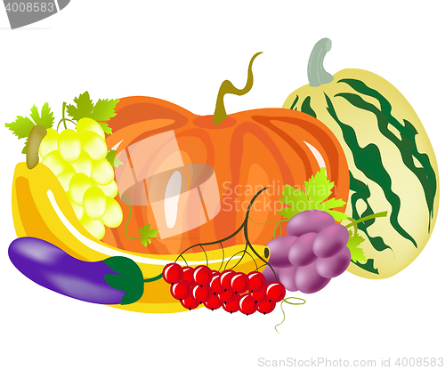 Image of Vegetables and fruits