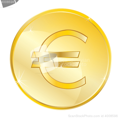 Image of Coin on white background